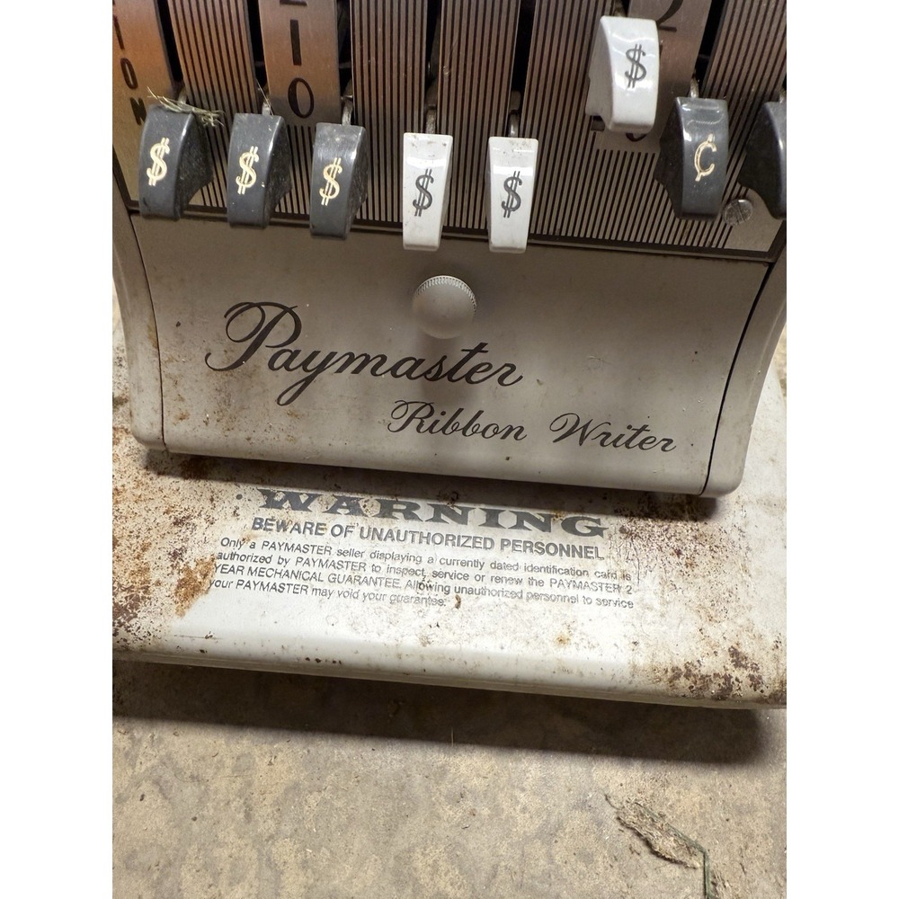 Paymaster Ribbon Writer - Picture 2 of 4